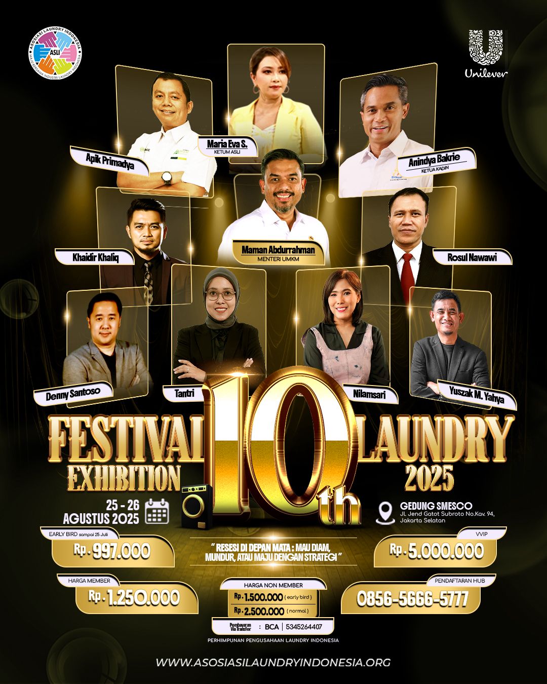FESTIVAL LAUNDRY & EXHIBITION 2025 - KURSI TRIBUN