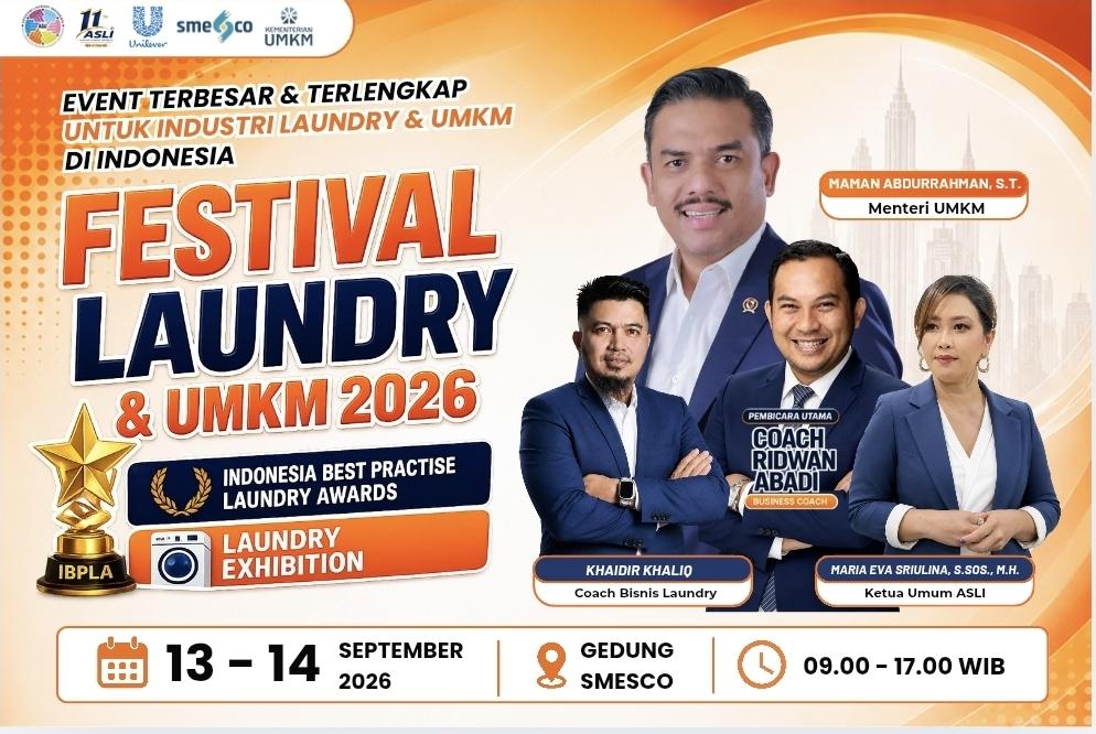 INDONESIA'S BEST PRACTICE LAUNDRY AWARD (IBPLA) 2026 - CORPORATE CATEGORY
